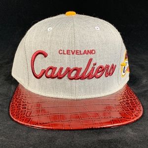 M&N Red Gator Cleveland Cavaliers Snapback